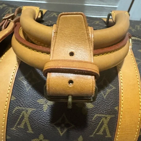 Vintage Louis Vuitton Keepall Bag with Monogram Canvas